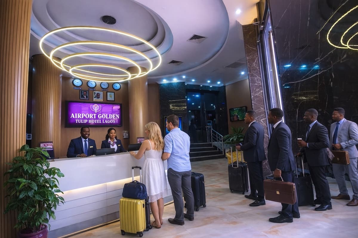 Where to Stay During a Lagos Airport Layover: Airport Golden Tulip Hotel