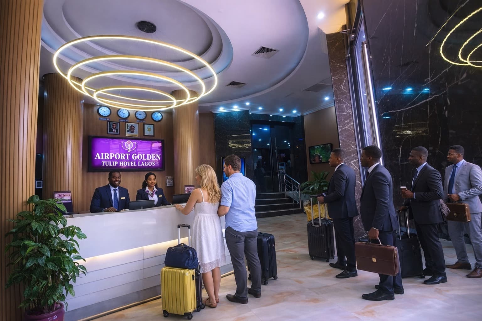 Where to Stay During a Lagos Airport Layover: Airport Golden Tulip Hotel